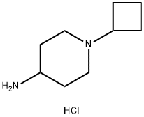 1-Cyclobutylpiperidin-4-amine dihydrochloride Structure