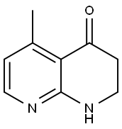 5-Methyl-2,3-dihydro-1,8-naphthyridin-4(1H)-one 구조식 이미지