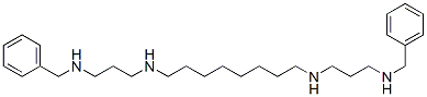 N,N'-di-(3-((phenylmethyl)amino)propyl)-1,8-diaminooctane Structure