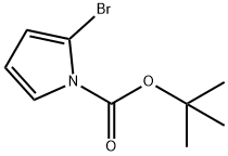 N-BOC-2-BROMOPYRROLE, IN HEXANE - 25% W/V 구조식 이미지