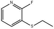 Pyridine, 3-(ethylthio)-2-fluoro- (9CI) Structure