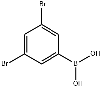 3,5-DIBROMOBENZENEBORONIC ACID Structure