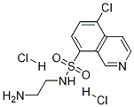 N-(2-Aminoethyl)-5-chloroisoquinoline-8-sulfonamide Dihydrochloride Structure