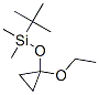 Silane, (1,1-dimethylethyl)[(1-ethoxycyclopropyl)oxy]dimethyl- (9CI) Structure