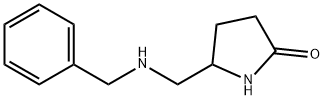 5-(Benzylamino-methyl)-pyrrolidin-2-one Structure