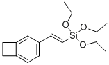 4-[2-(Triethoxysilyl)vinyl]benzocyclobutene Structure