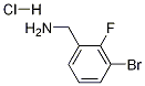 (3-бром-2-фторфенил)метанамина гидрохлорид структурированное изображение