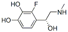 1,2-Benzenediol, 3-fluoro-4-[1-hydroxy-2-(methylamino)ethyl]-, (R)- (9CI) Structure