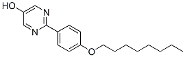 5-Hydroxy-2-[4-(octyloxy)-phenyl]-pyrimidine Structure