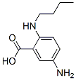 Benzoic acid, 5-amino-2-(butylamino)- (9CI) Structure