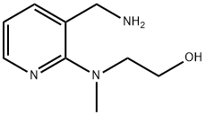 2-[[3-(Aminomethyl)-2-pyridinyl](methyl)amino]-1-ethanol Structure