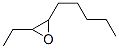 Oxirane,  2-ethyl-3-pentyl- Structure