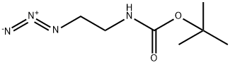 N-Boc-2-아지도에틸아민 구조식 이미지