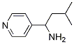 3-메틸-1-(4-피리딜)-1-부틸아민 구조식 이미지