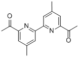 4,4'-DIMETHYL-6,6'-DIACETYL-2,2'-BIPYRIDINE Structure