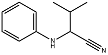 2-ANILINO-3-METHYLBUTANENITRILE Structure