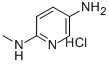 N-Methylpyridine-2,5-diaminehydrochloride Structure