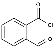 Benzoyl chloride, 2-formyl- (9CI) Structure