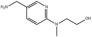 2-[[5-(Aminomethyl)-2-pyridinyl](methyl)amino]-1-ethanol 구조식 이미지