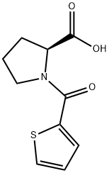 1-(THIOPHENE-2-CARBONYL)-PYRROLIDINE-2-CARBOXYLIC ACID Structure