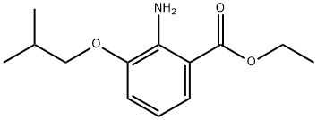 에틸2-아미노-3-이소부톡시벤조에이트 구조식 이미지