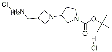 3-(3-AMINOMETHYL-AZETIDIN-1-YL)-PYRROLIDINE-1-CARBOXYLIC ACID TERT-BUTYL ESTER-2HCl Structure