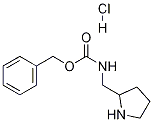2-(Cbz-아미노메틸)피롤리딘-HCl 구조식 이미지
