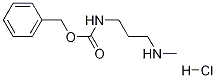 1-CBZ-아미노-3-메틸아민-프로판-HCl 구조식 이미지