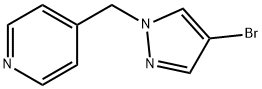 4-Bromo-1-(pyridin-4-ylmethyl)-1h-pyrazole Structure