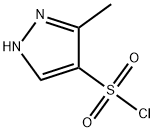 5-Methyl-1H-pyrazole-4-sulfonyl chloride 구조식 이미지