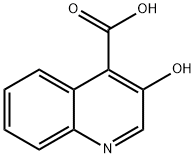 3-HYDROXYQUINOLINE-4-CARBOXYLIC ACID Structure