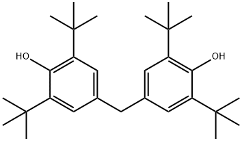 4,4′-메틸렌비스(2,6-디-3차-부틸페놀) 구조식 이미지