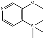 3-METHOXY-4-TRIMETHYLSILYLPYRIDINE Structure