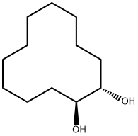 (S,S)-(+)-1,2-CYCLODODECANEDIOL Structure