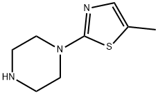 Piperazine, 1-(5-methyl-2-thiazolyl)- (6CI,9CI) Structure