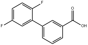 2',5'-Difluoro-[1,1'-biphenyl]-3-carboxylic acid Structure