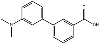 3-(DiMethylaMino)biphenyl-3-carboxylic acid 구조식 이미지