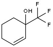 3-HYDROXY-3-(트리플루오로메틸)사이클로헥센 구조식 이미지