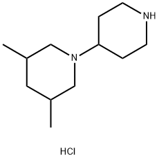 3,5-Dimethyl-1-(piperidin-4-yl)piperidine dihydrochloride 구조식 이미지