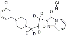 Trazodone-D6염산염 구조식 이미지