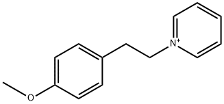 1-[2-(4-methoxyphenyl)ethyl]pyridine Structure