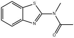 아세트아미드,N-2-벤조티아졸릴-N-메틸-(9CI) 구조식 이미지