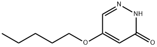5-(펜틸옥시)피리다진-3(2H)-온 구조식 이미지