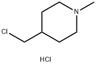 4-(ChloroMethyl)-1-Methylpiperidine Hydrochloride 구조식 이미지