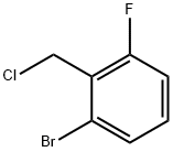 1-Bromo-2-(chloromethyl)-3-fluorobenzene Structure