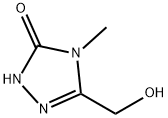 5-(hydroxyMethyl)-4-Methyl-2H-1,2,4-triazol-3(4H)-one Structure