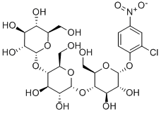2-chloro-4-nitrophenylmaltotrioside 구조식 이미지