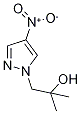 2-Methyl-1-(4-nitro-1H-pyrazol-1-yl)propan-2-ol 구조식 이미지