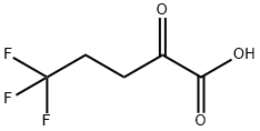 5,5,5-Trifluoro-2-oxopentanoic acid Structure