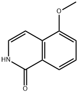 5-메톡시-2H-이소퀴놀린-1-ONE 구조식 이미지